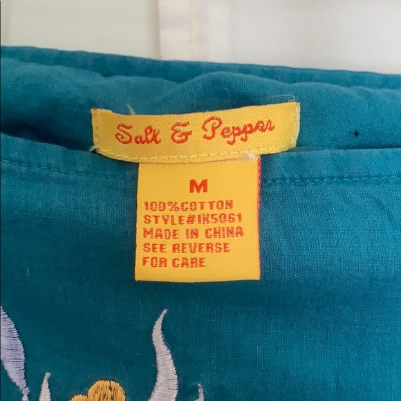 Knee Length Embroidered Skirt - Picture 3 of 5